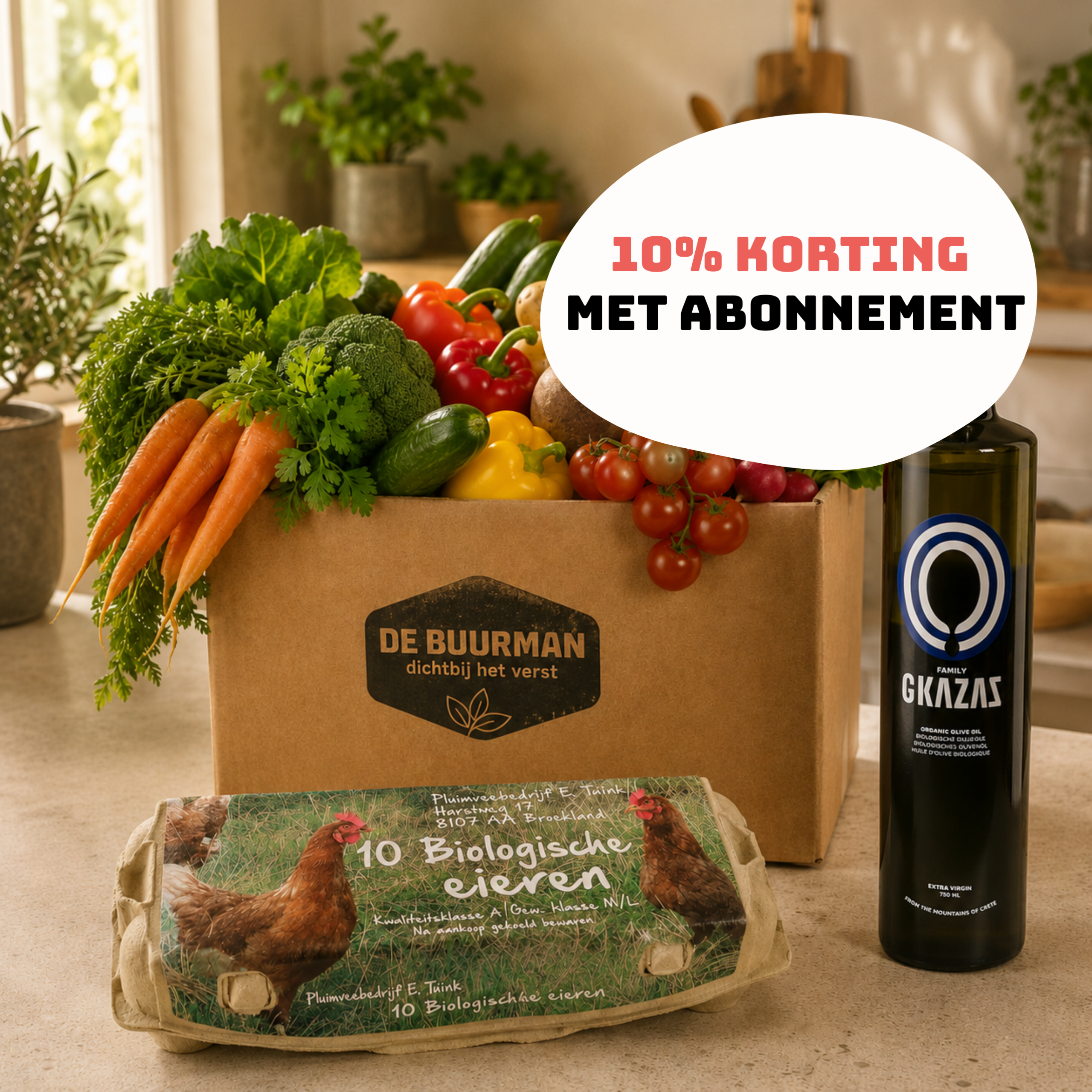 Ontdek meer over onze Buurman Box, 10% korting met een abonnement